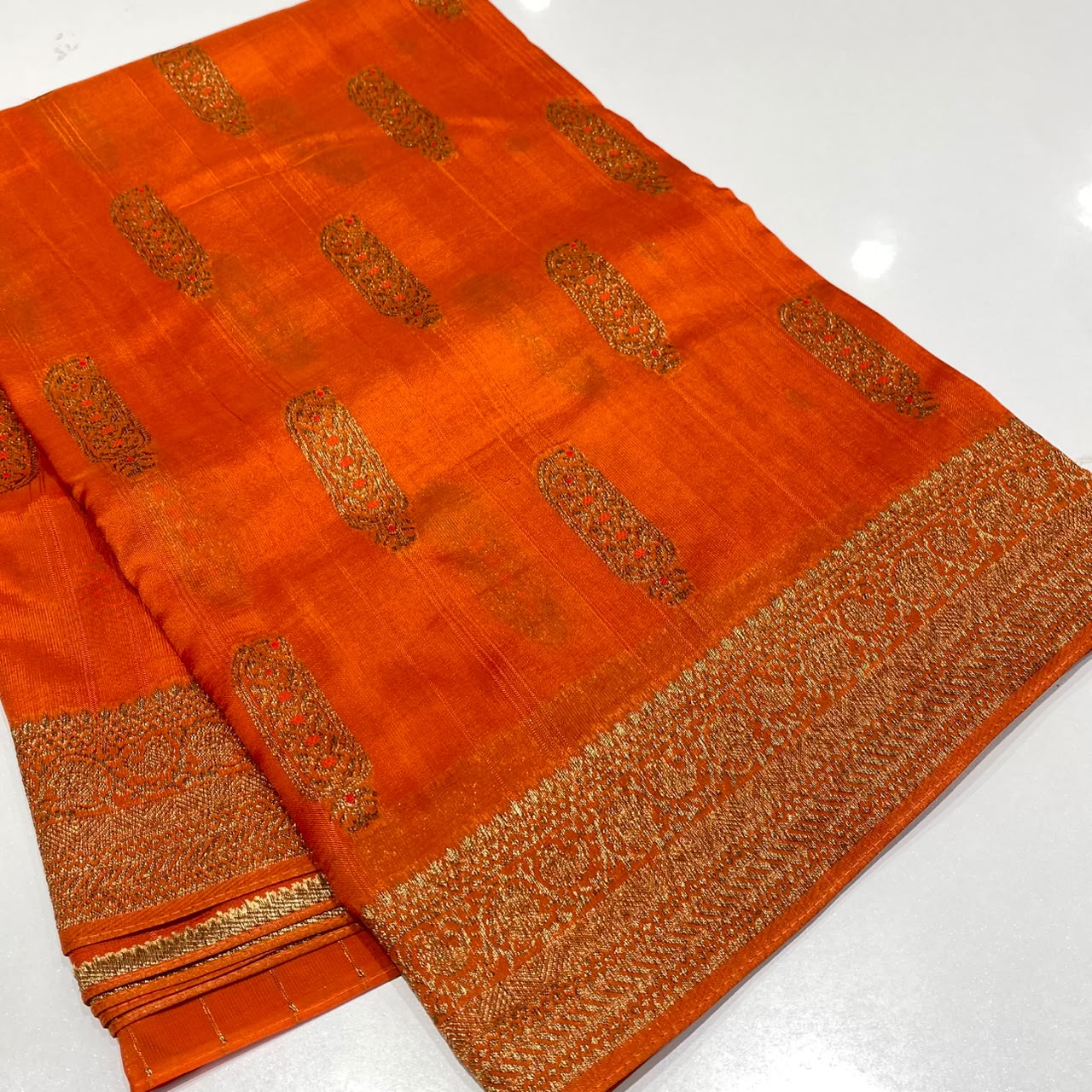 Banarasi Tussar Georgette Saree