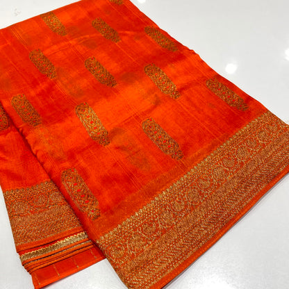 Banarasi Tussar Georgette Saree