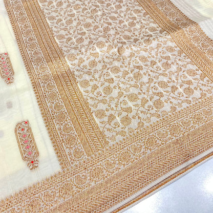 Banarasi Tussar Georgette Saree
