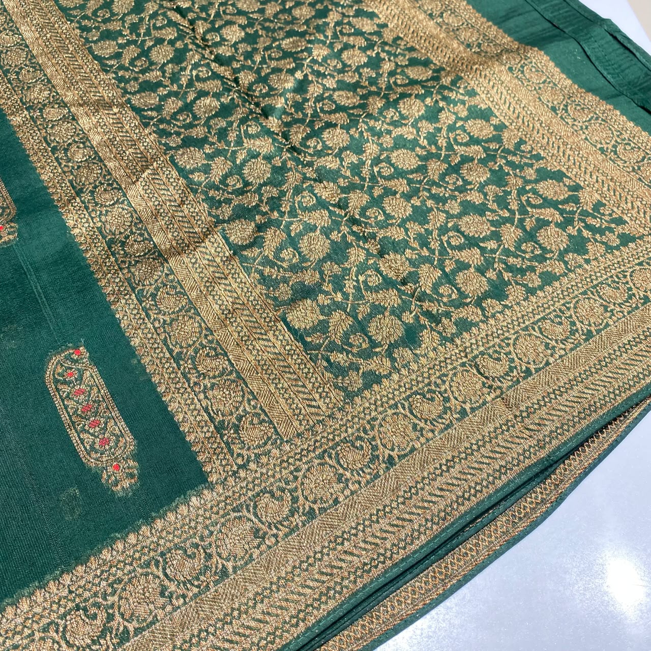 Banarasi Tussar Georgette Saree