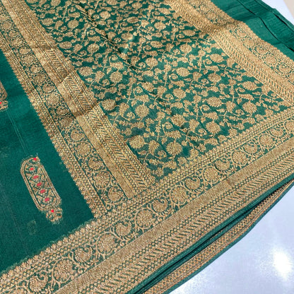 Banarasi Tussar Georgette Saree