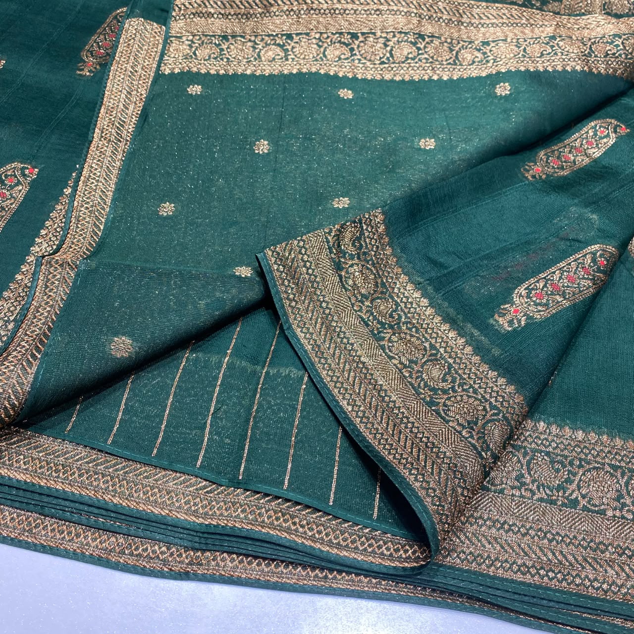 Banarasi Tussar Georgette Saree
