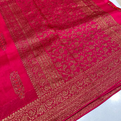 Banarasi Tussar Georgette Saree