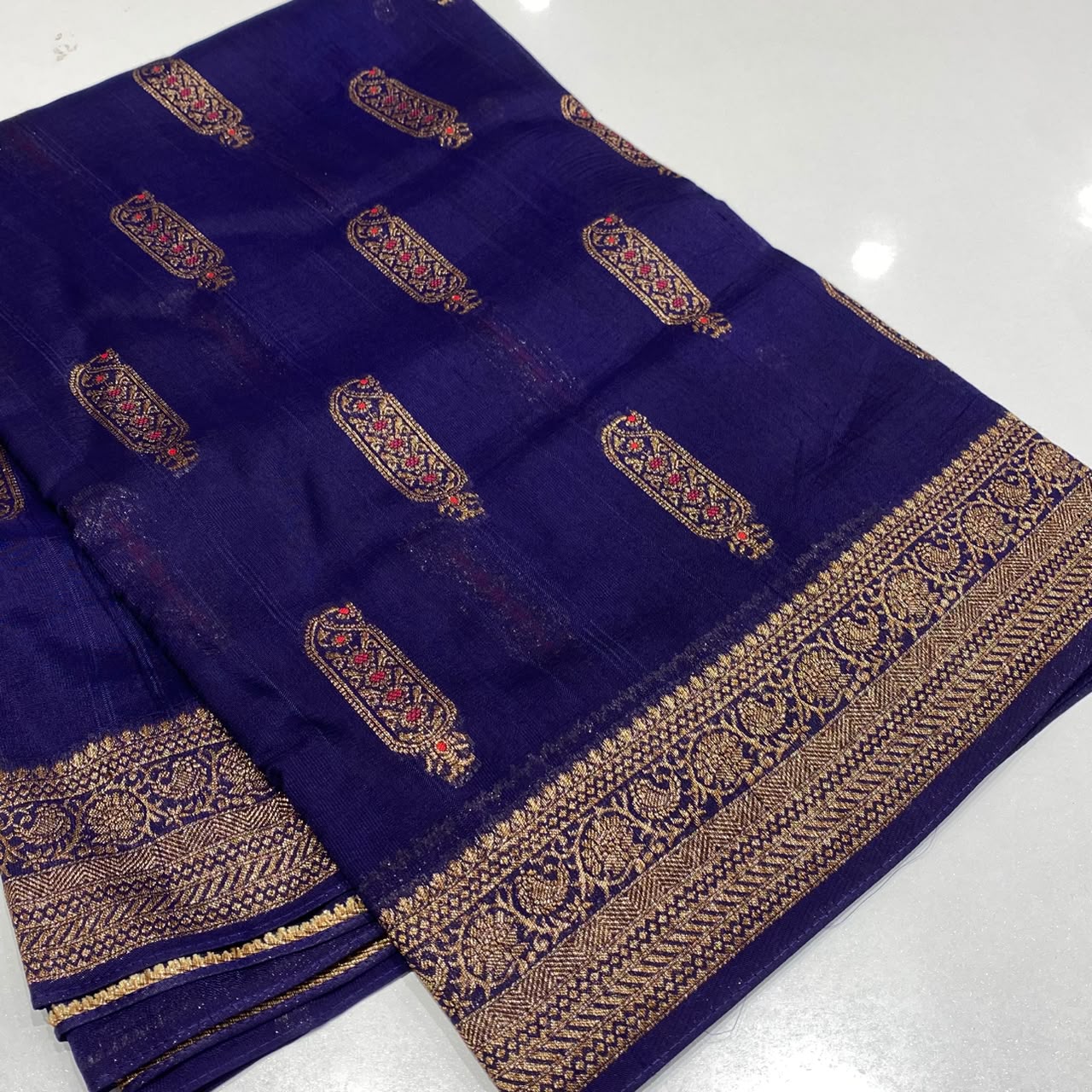 Banarasi Tussar Georgette Saree