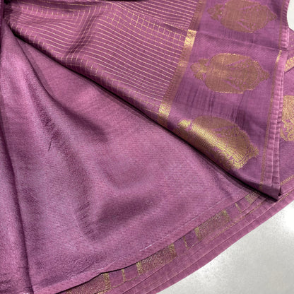 Semi Mysore Crepe Saree