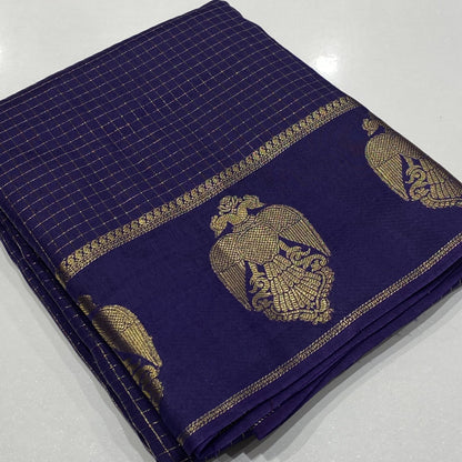 Semi Mysore Crepe Saree