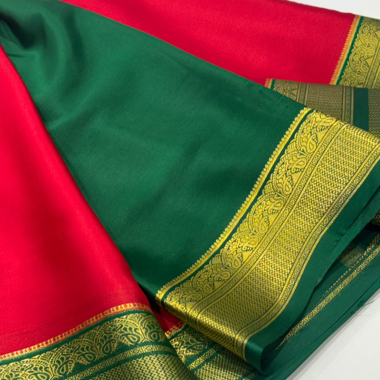 Pure Mysore Silk Saree