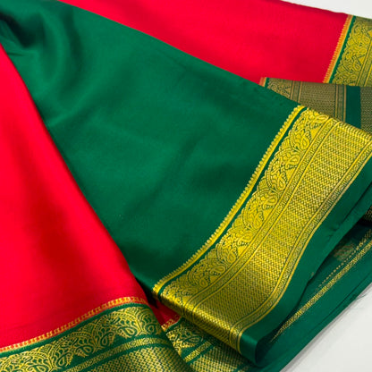 Pure Mysore Silk Saree