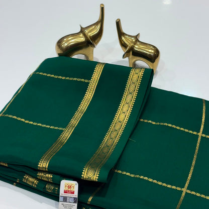 Pure Mysore Crepe Silk Saree