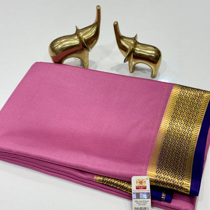 Pure Mysore Crepe Silk Saree