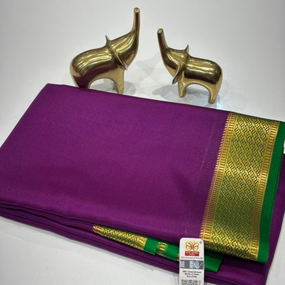 Pure Mysore Crepe Silk Saree