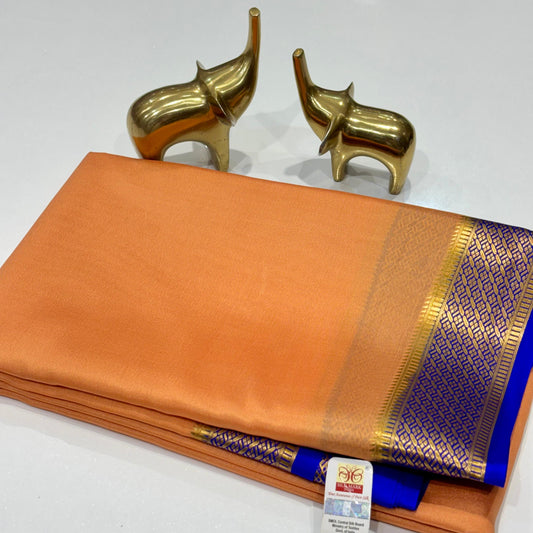 Pure Mysore Crepe Silk Saree