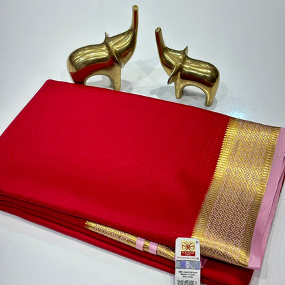 Pure Mysore Crepe Silk Saree