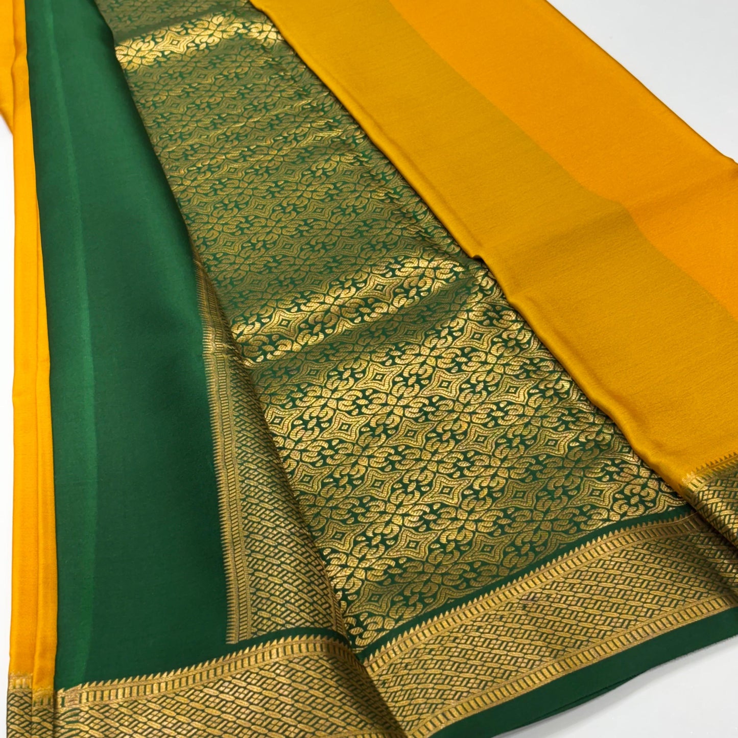 Pure Mysore Crepe Silk Saree