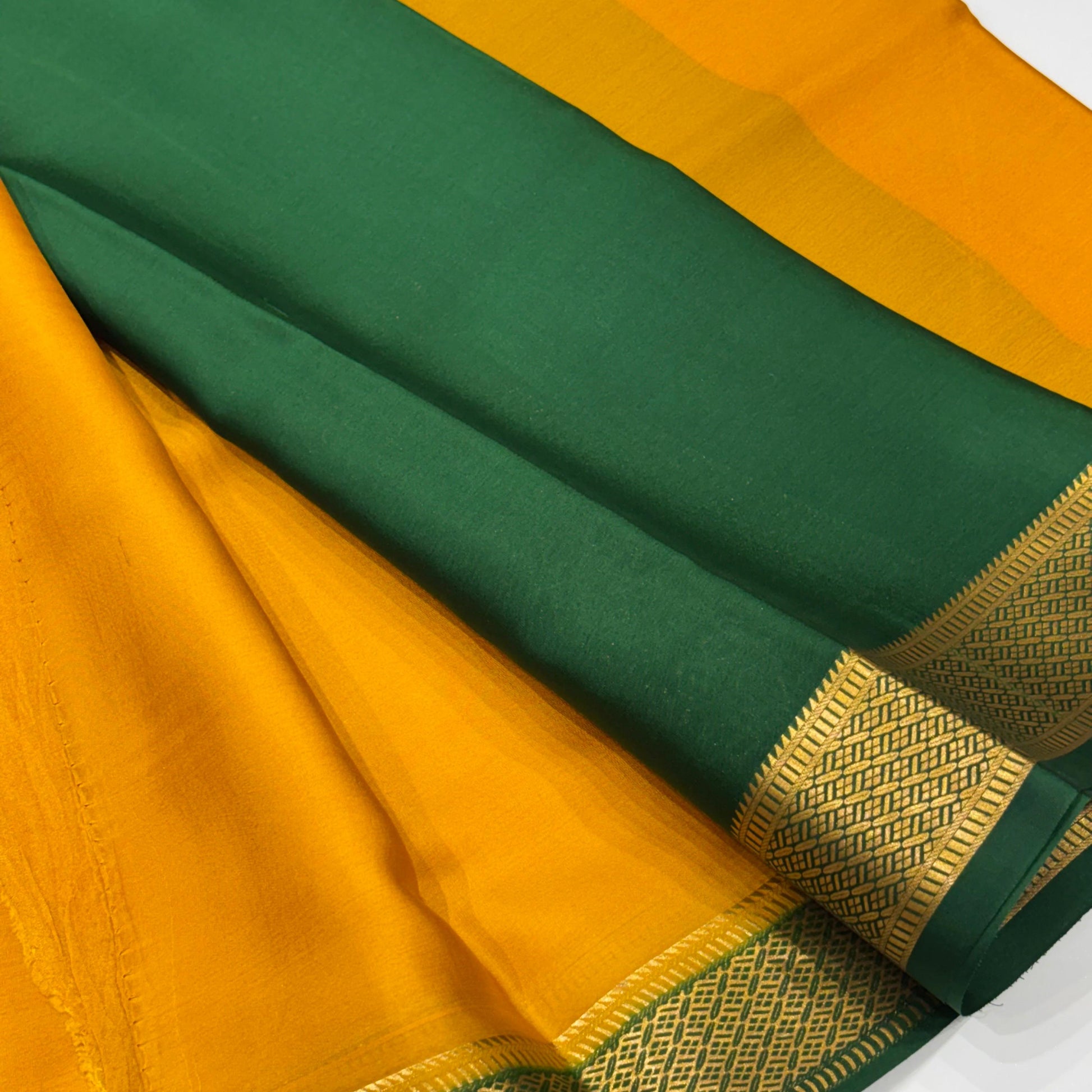 Pure Mysore Crepe Silk Saree