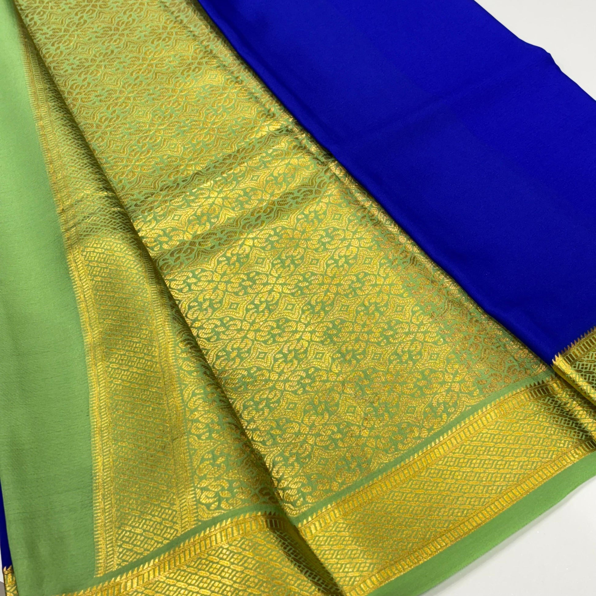 Pure Mysore Crepe Silk Saree