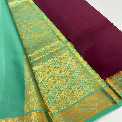 Pure Mysore Crepe Silk Saree