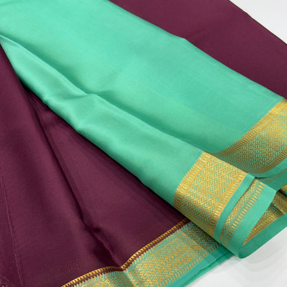 Pure Mysore Crepe Silk Saree