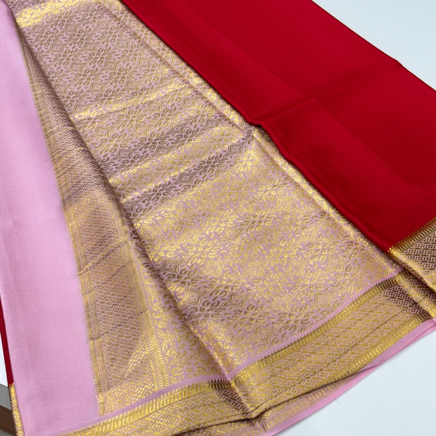 Pure Mysore Crepe Silk Saree