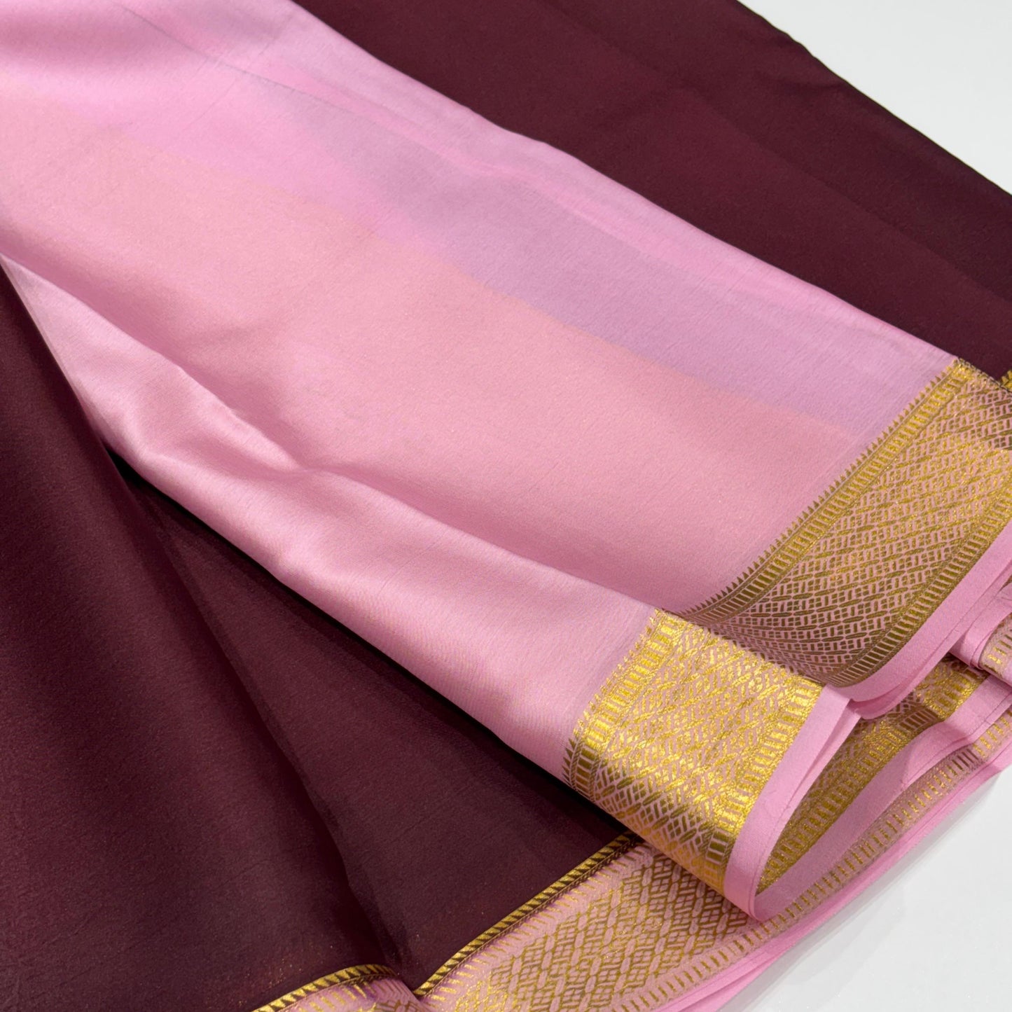 Pure Mysore Crepe Silk Saree