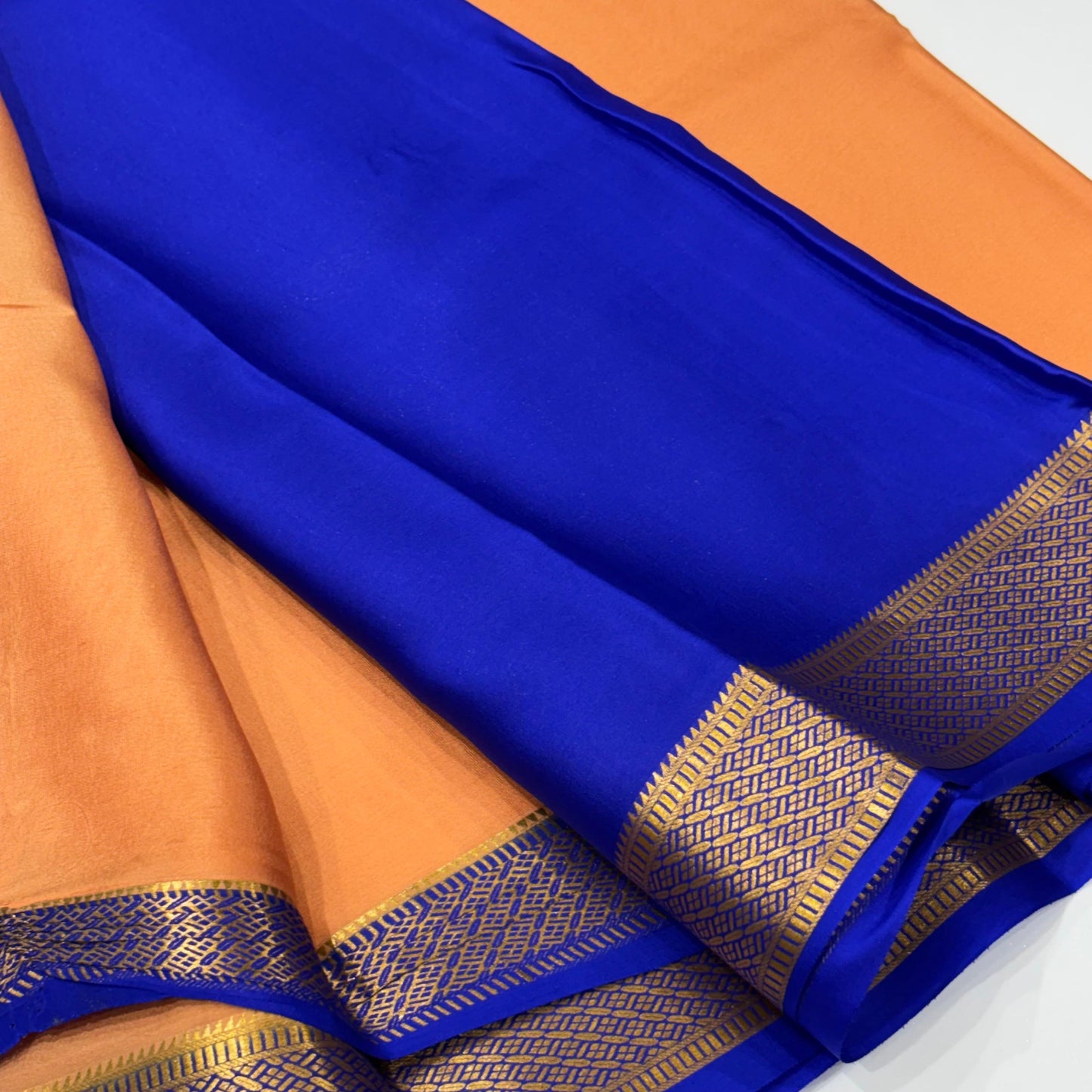 Pure Mysore Crepe Silk Saree