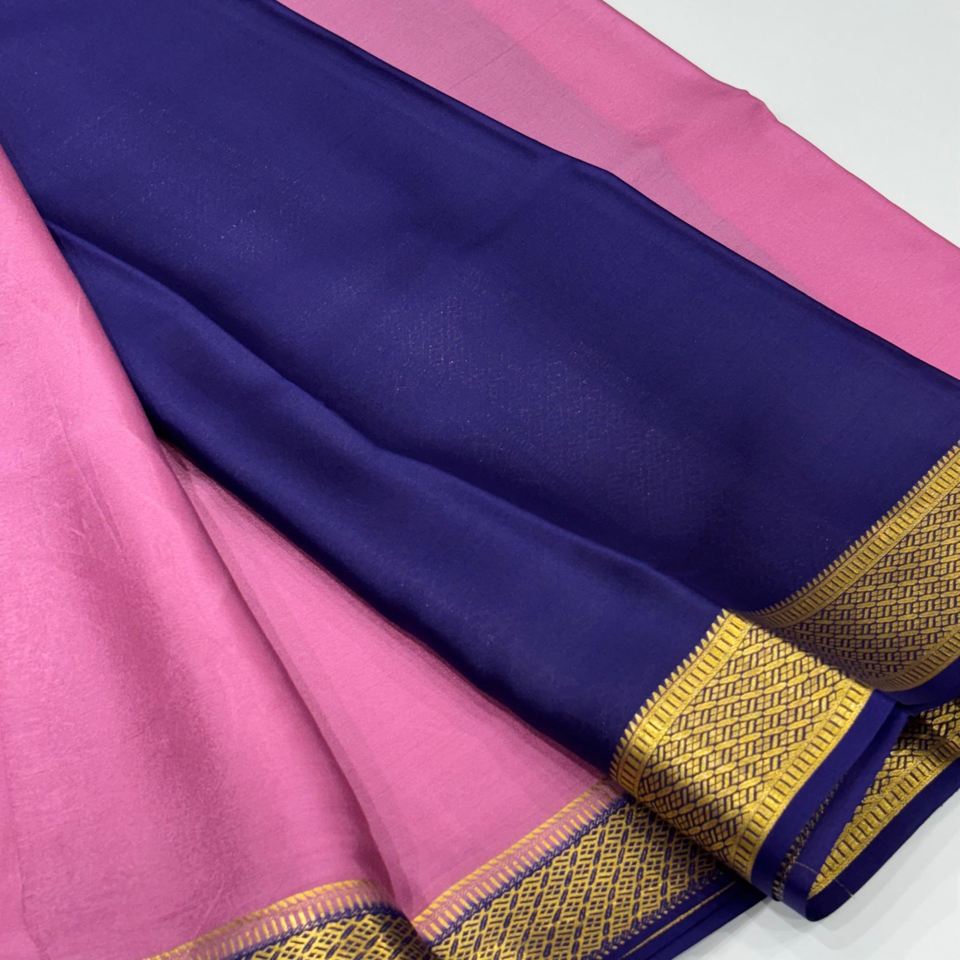 Pure Mysore Crepe Silk Saree