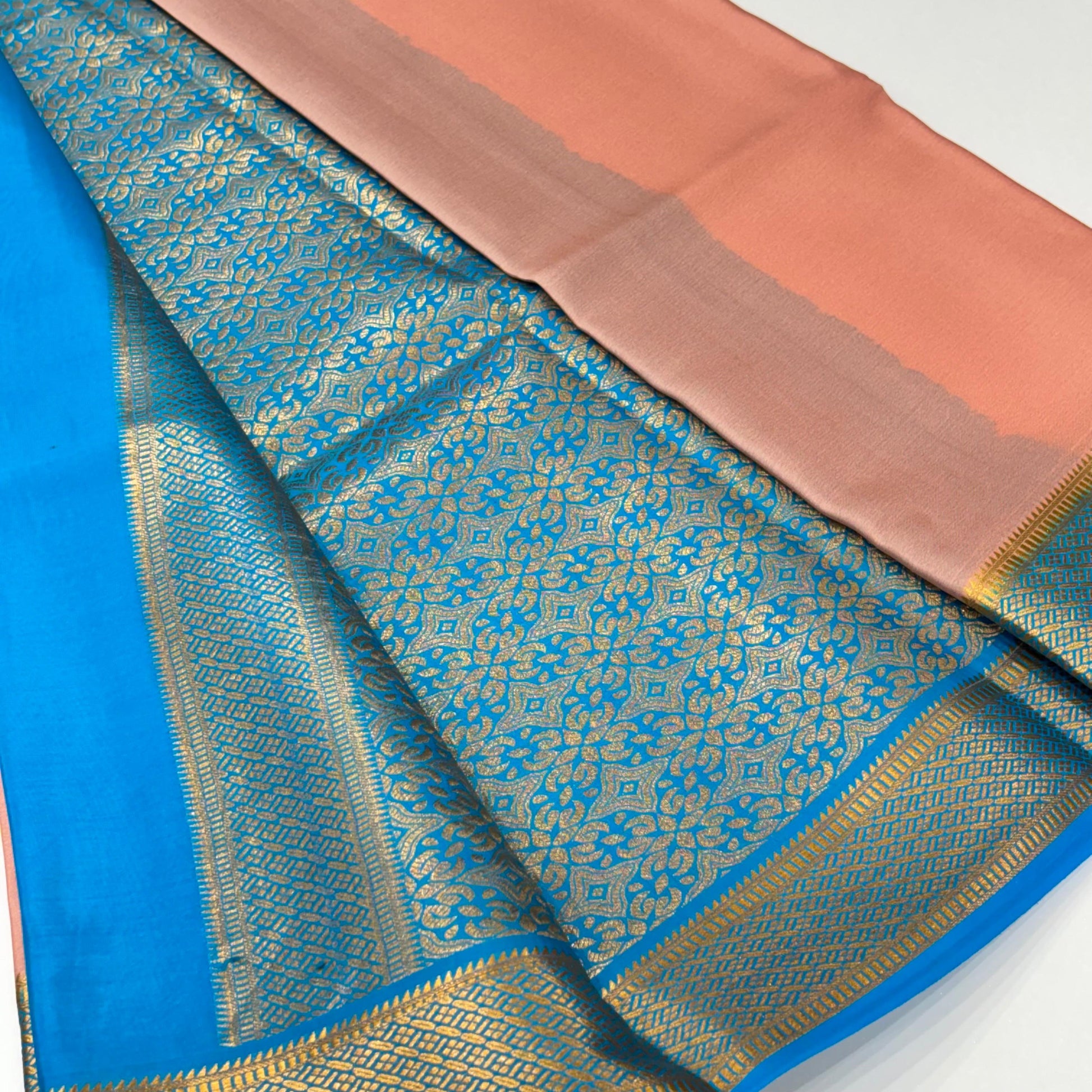 Pure Mysore Crepe Silk Saree