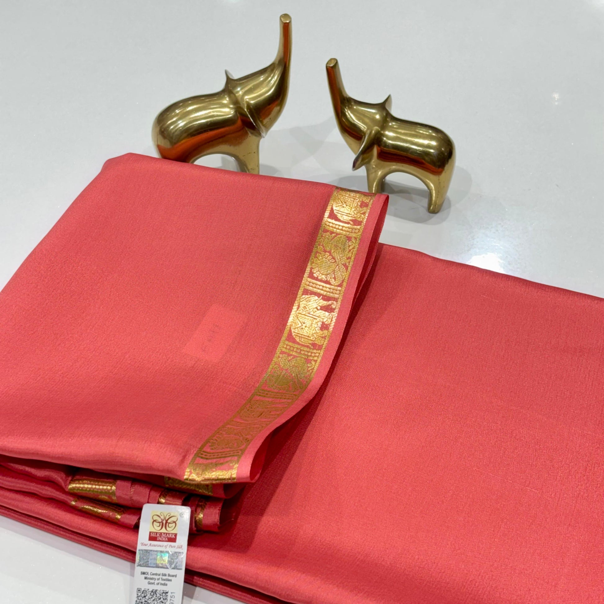 Pure Mysore Crepe Silk Saree