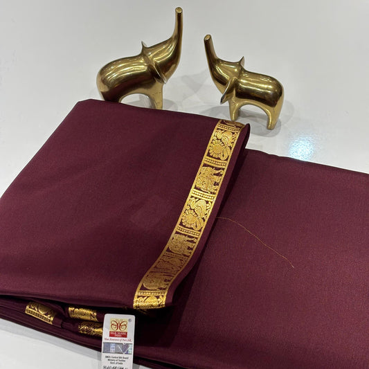 Pure Mysore Crepe Silk Saree