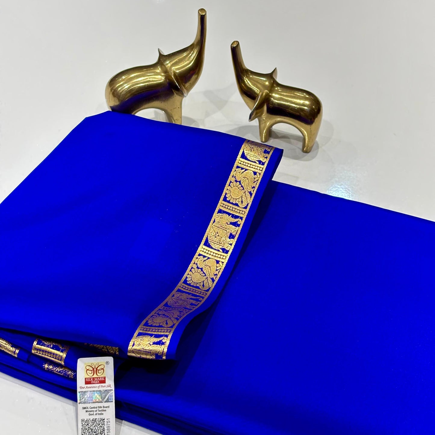 Pure Mysore Crepe Silk Saree