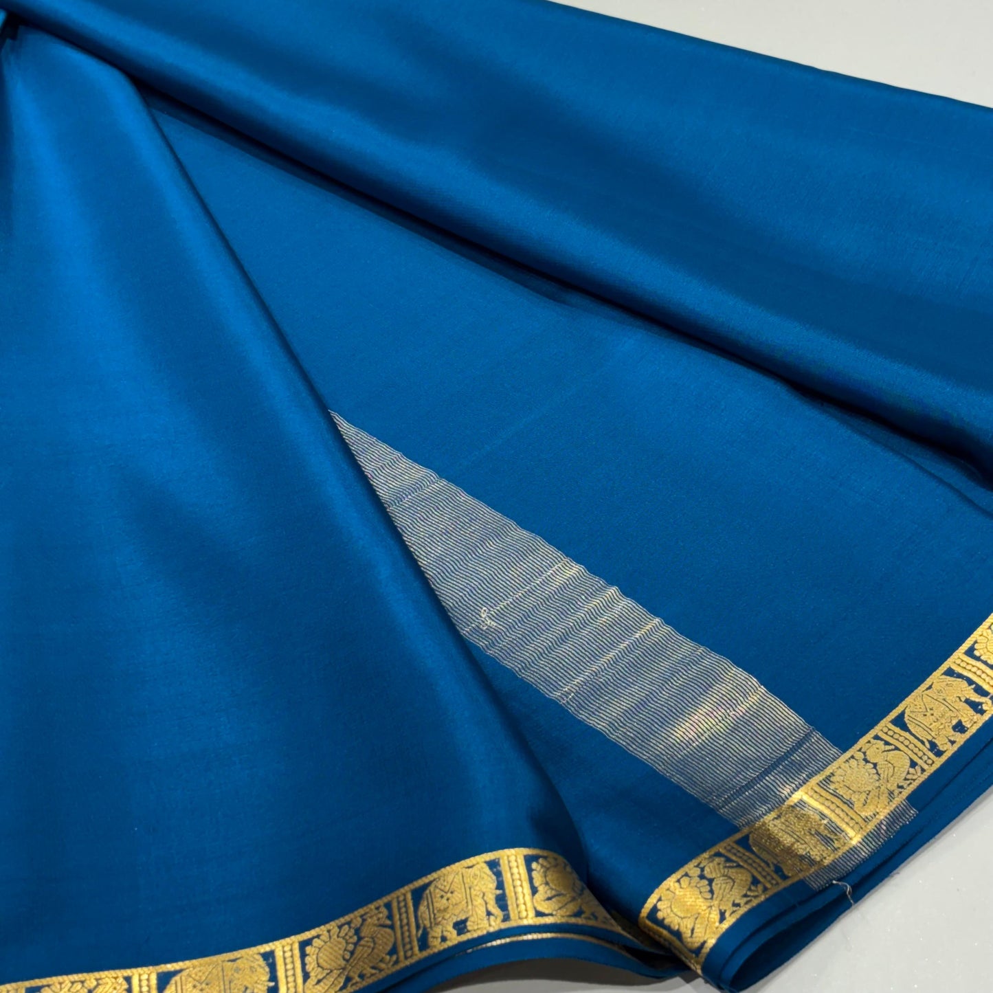 Pure Mysore Crepe Silk Saree