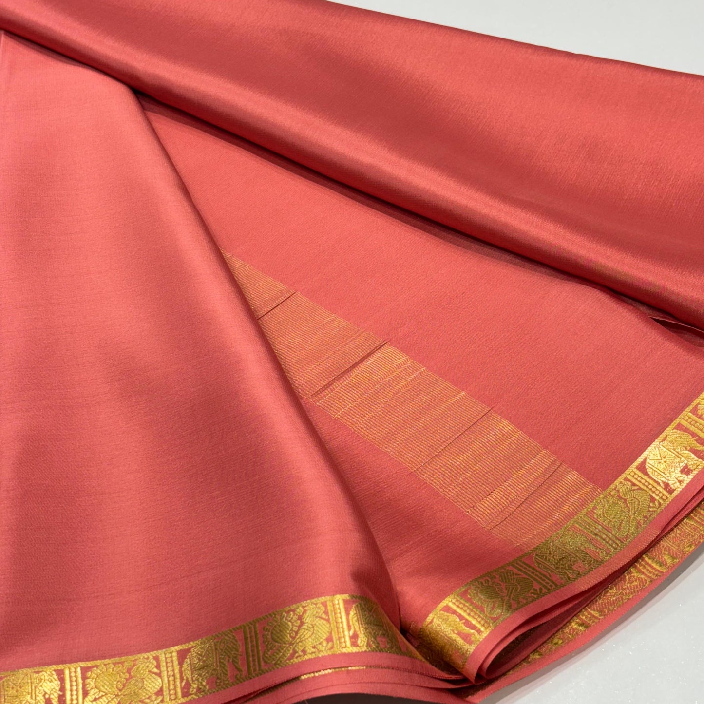 Pure Mysore Crepe Silk Saree