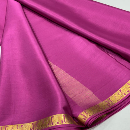 Pure Mysore Crepe Silk Saree