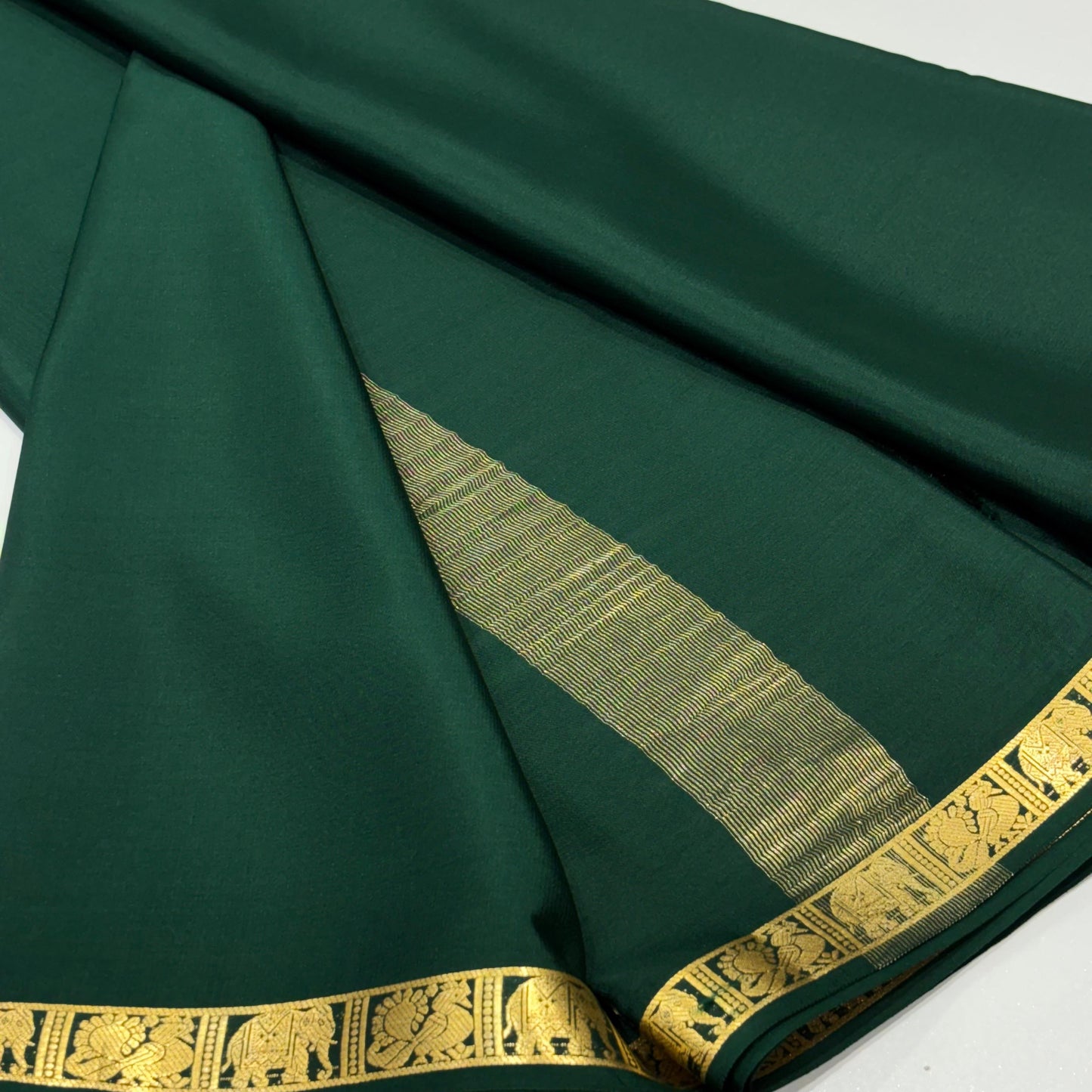 Pure Mysore Crepe Silk Saree