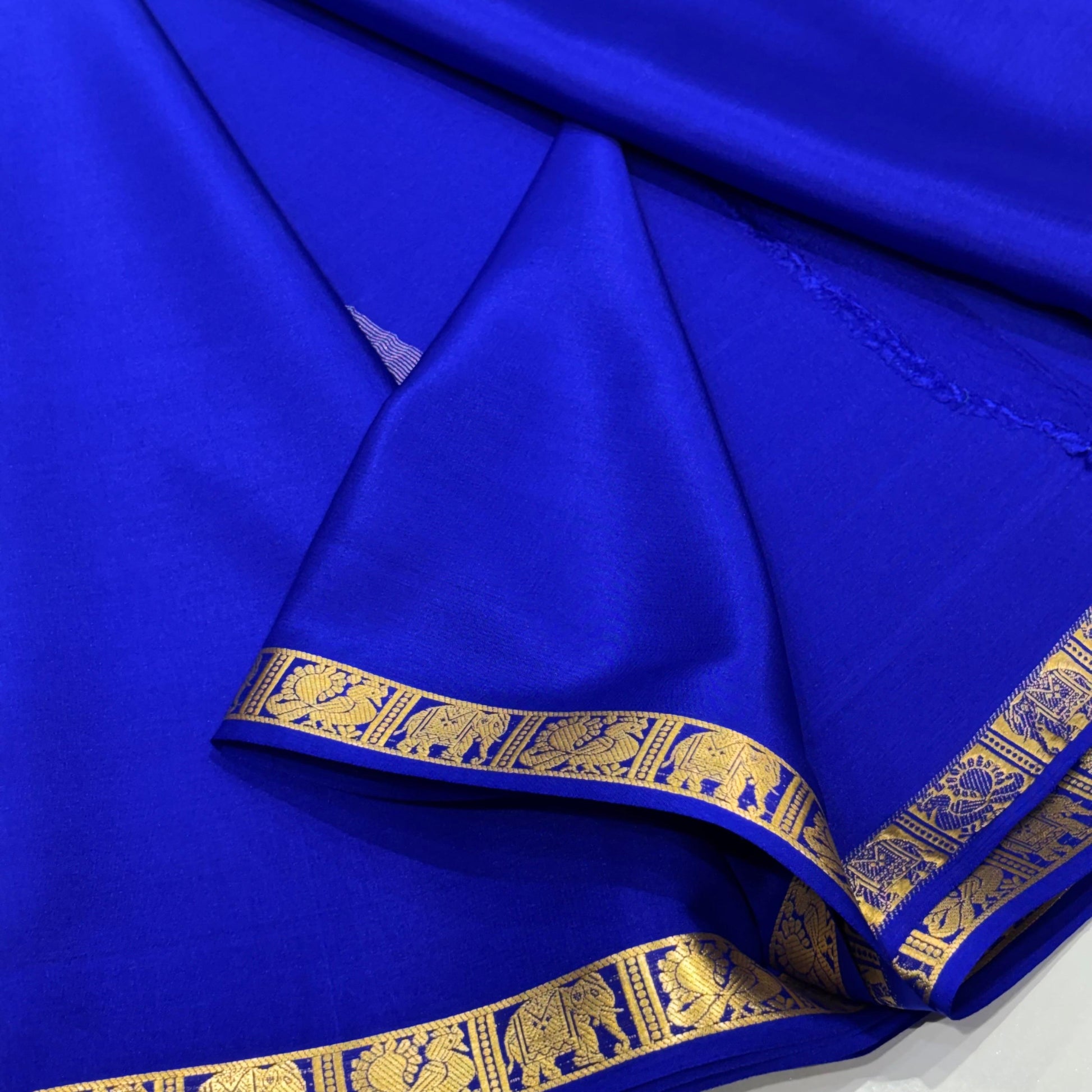 Pure Mysore Crepe Silk Saree