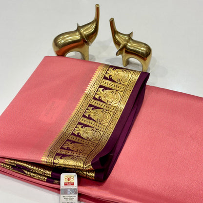 Pure Mysore Crepe Silk Saree