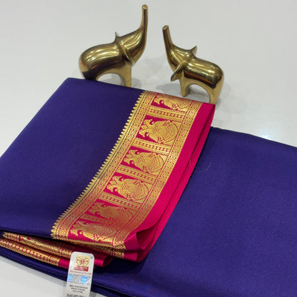 Pure Mysore Crepe Silk Saree