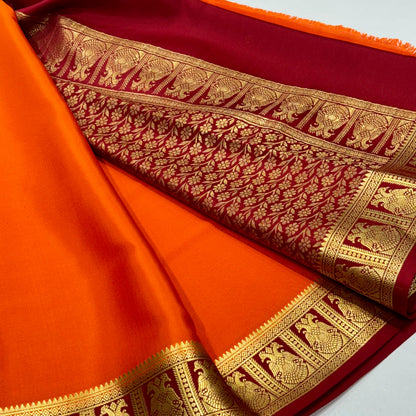 Pure Mysore Crepe Silk Saree