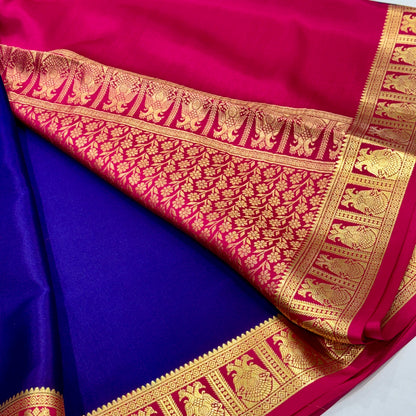 Pure Mysore Crepe Silk Saree