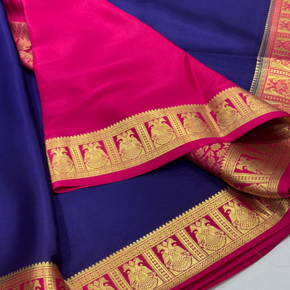 Pure Mysore Crepe Silk Saree