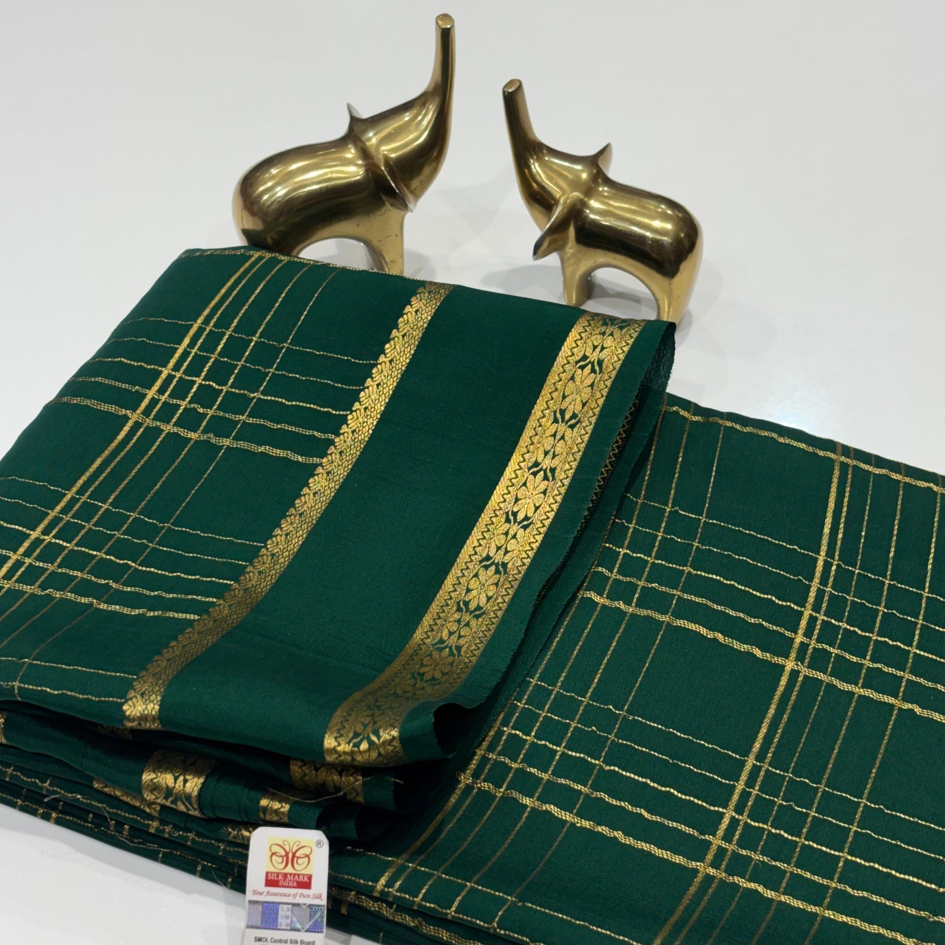 Pure Mysore Crepe Silk Saree