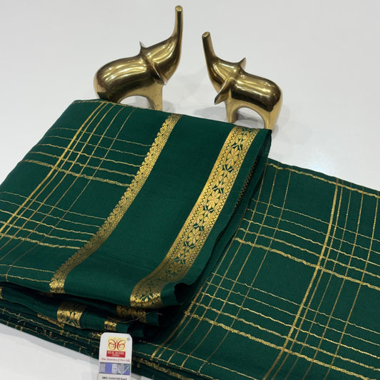 Pure Mysore Crepe Silk Saree