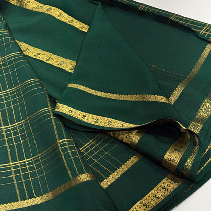 Pure Mysore Crepe Silk Saree