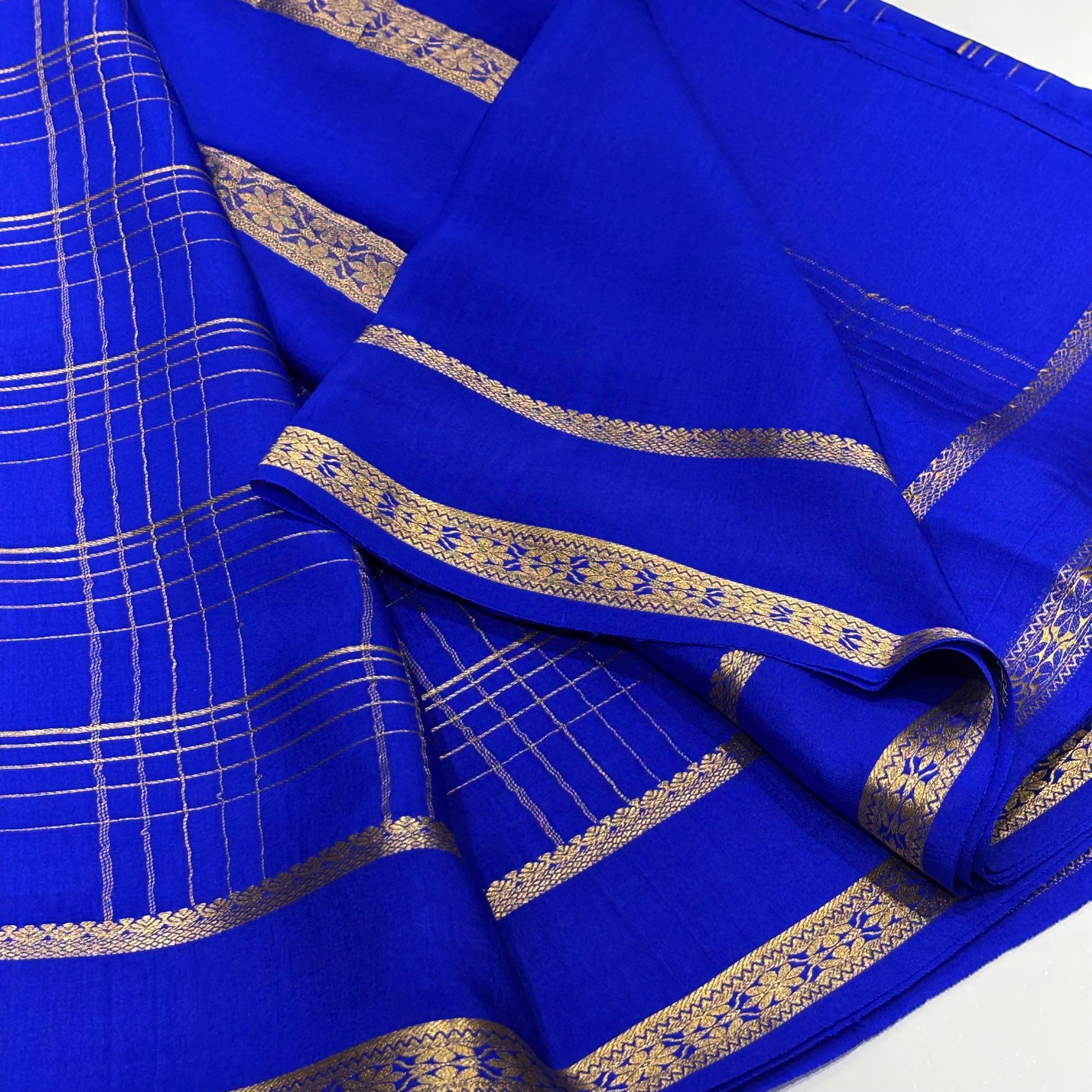 Pure Mysore Crepe Silk Saree
