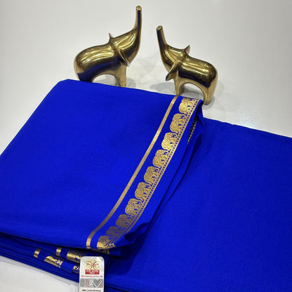 Pure Mysore Crepe Silk Saree