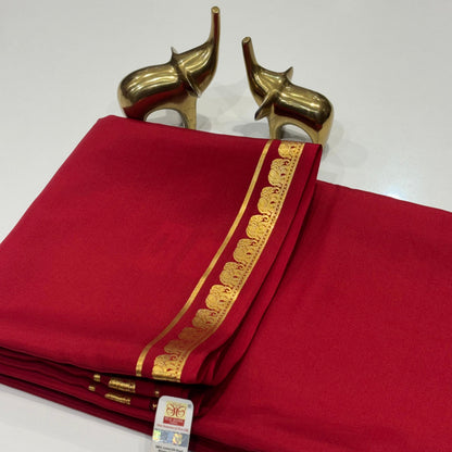 Pure Mysore Crepe Silk Saree