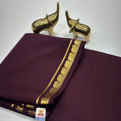 Pure Mysore Crepe Silk Saree