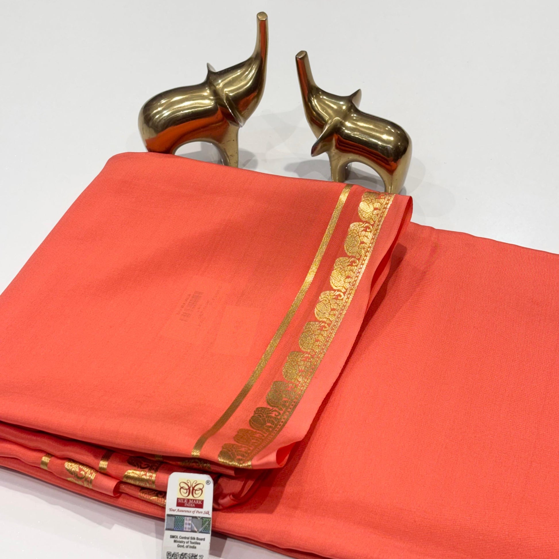 Pure Mysore Crepe Silk Saree