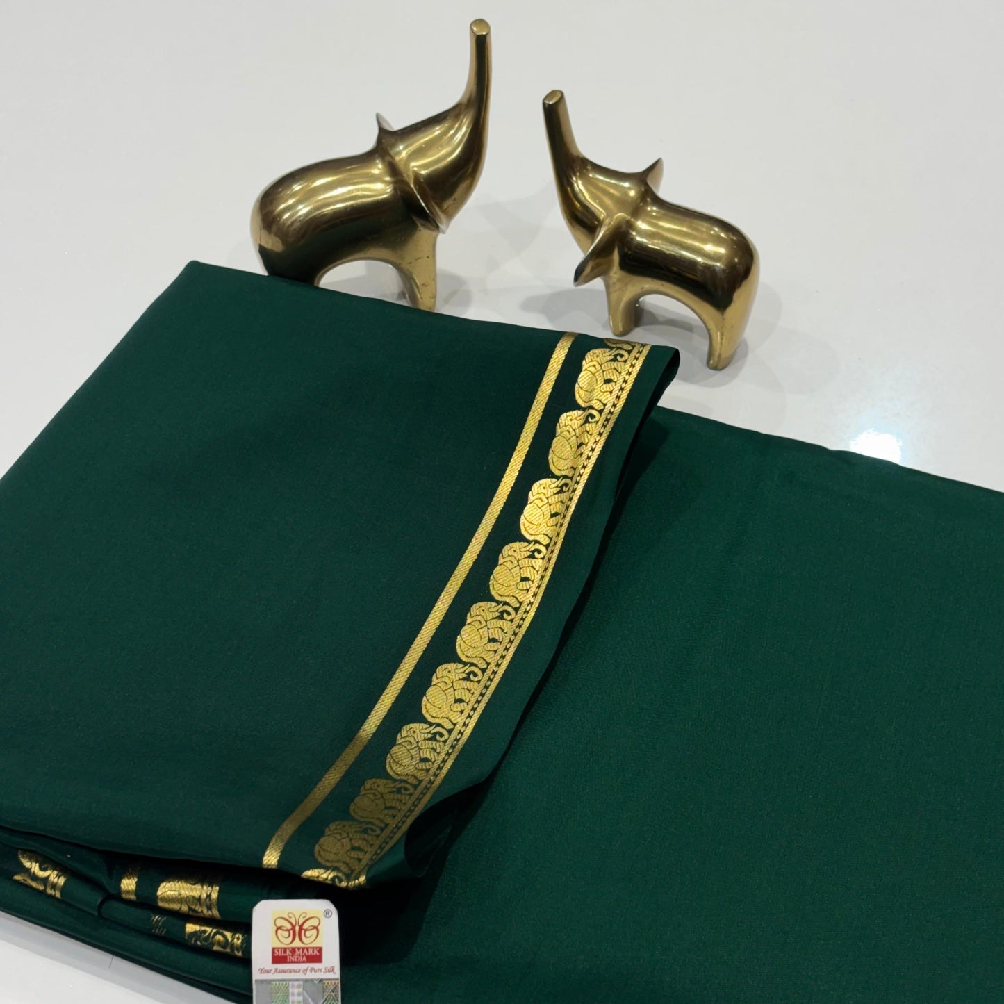 Pure Mysore Crepe Silk Saree