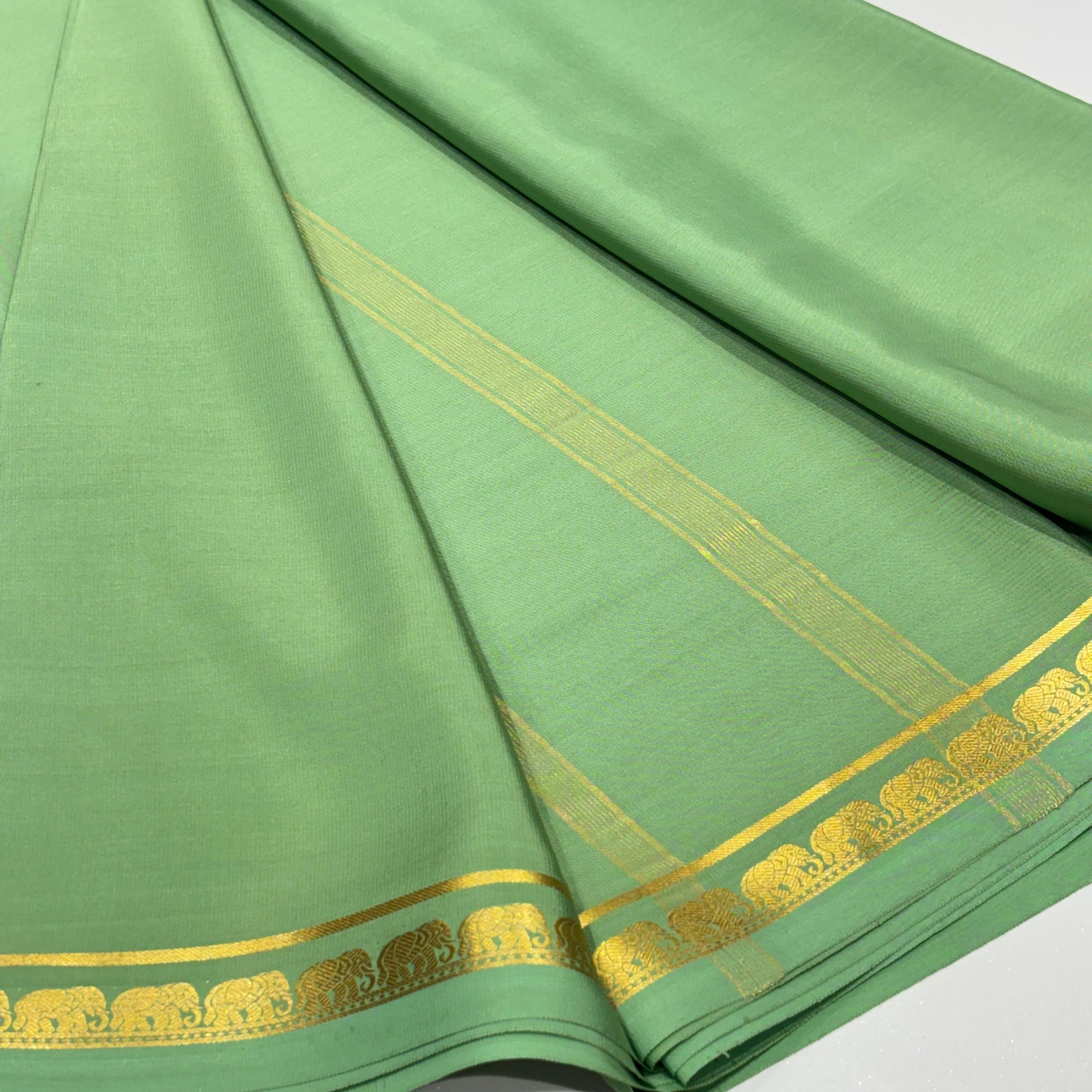 Pure Mysore Crepe Silk Saree